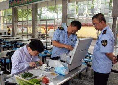 来凤 | 全县4考点对采购蔬菜进行检测 确保中考食品安全