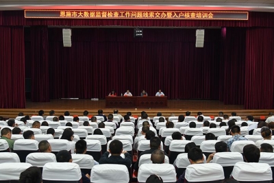 恩施：近十万条问题线索将在七月底完成核查