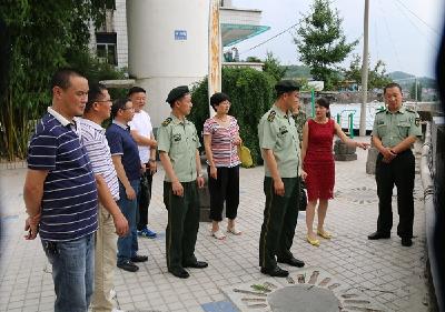 恩施市：市领导赴施州城址修缮现场察看工程进度