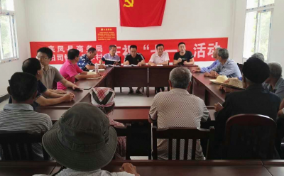庆七一 来凤县商务局驻点村开展 电商扶贫活动