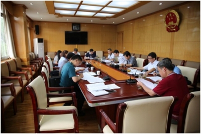 陈学明主持召开立法领导小组会议专题研究硒资源立法工作