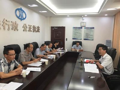 恩施州水利水产局机关党委召开党建工作督办会