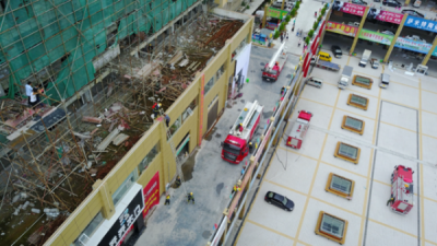 巴东县开展高层建筑火灾事故应急演练