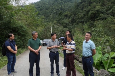 省知识产权局到鹤峰调研联系村的精准扶贫工作