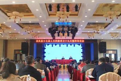 来凤人大代表学习贯彻十九大精神推进“聚力脱贫攻坚 、人大代表在行动”
