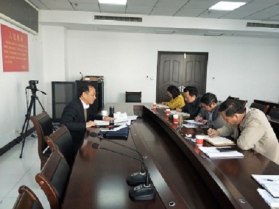 湖北省经信委刘进文副主任调研恩施州工业经济运行情况