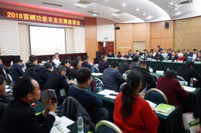 2018富硒功能农业发展座谈会举行