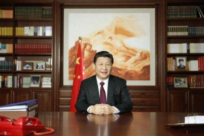 中俄两国元首互致新年贺电