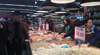 春节期间 恩施州城部分食品价格上涨
