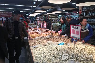 春节期间 恩施州城部分食品价格上涨
