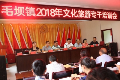 非遗知识走进利川毛坝文化旅游专干培训会