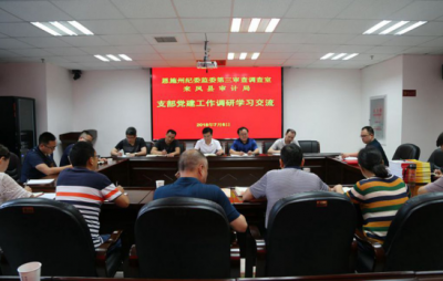 恩施州纪委监委第三审查调查室与来凤县审计局联合召开党支部经验交流座谈会