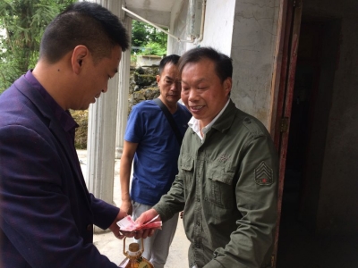 业州镇畜牧中心：帮扶助学暖人心
