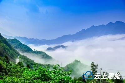 鹤峰：三里荒云海似仙境