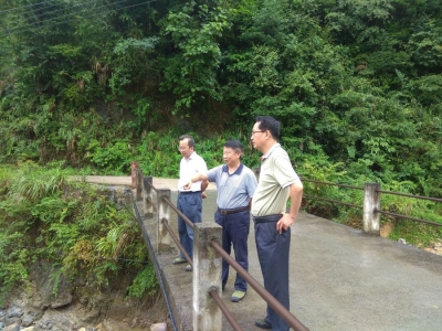 肖谏诚副主席调研精准扶贫工作