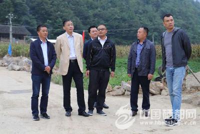 杭州市江干区采荷街道党政考察团到太阳河乡考察