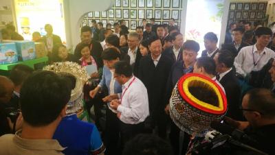 “恩施硒土豆”在2018硒博会展露头角