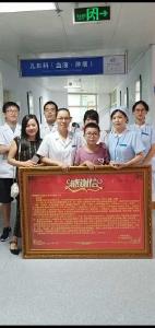 白血病患儿病愈健康成长 家长感恩州中心医院
