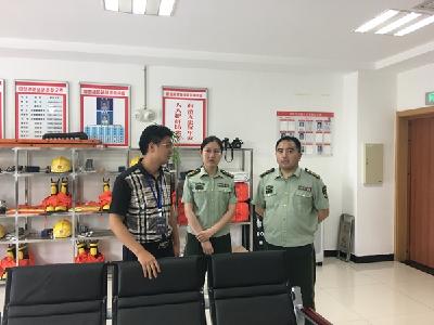 省消防总队到州博物馆督导夏季火灾防控及重大活动消防安保工作