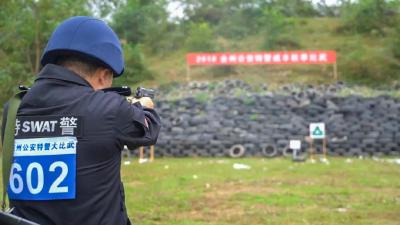 恩施州公安特警秋季比武精彩瞬间