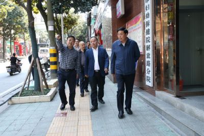 州政协副主席向宏贵调研督办“路长制”工作