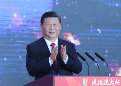 习近平出席开通仪式并宣布港珠澳大桥正式开通