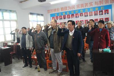 建始县文体新广局开展主题党日活动