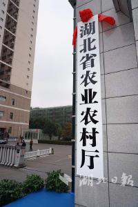 湖北省农业农村厅挂牌
