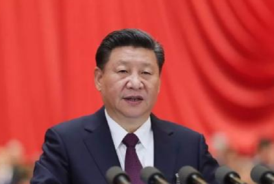 习近平向国家综合性消防救援队伍授旗并致训词