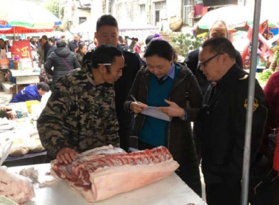 咸丰开展肉及肉制品专项整治行动