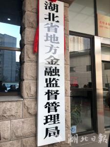 刚刚，湖北省地方金融监督管理局挂牌