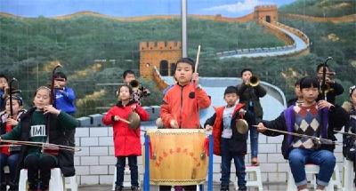 建始县长梁民小唱响“土家交响乐”传承民族特色文化