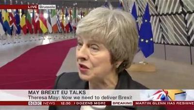 英国首相特雷莎·梅确认2022年下次大选前辞职
