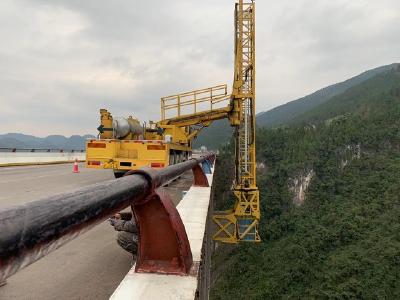 恩施公路：南里渡特大桥进行预防性养护