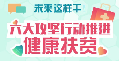 图解丨未来这样干！六大攻坚行动推进健康扶贫
