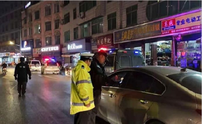 建始交警大队开展酒驾夜查行动 2人受处罚