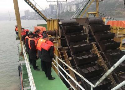 长江巴东段疏浚采砂项目启动 实现疏浚沙综合再利用