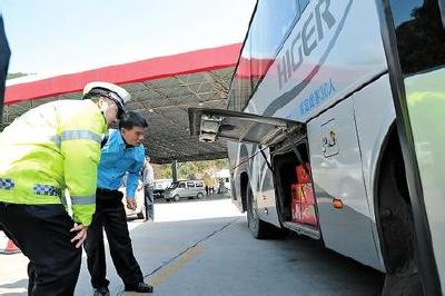 恩施已开始春运检查啦！