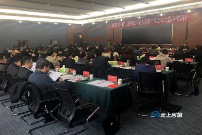 云上恩施跑两会丨州人大代表分组审议政府工作报告