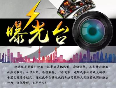 隐患曝光丨第38批，这20家单位场所存在火灾隐患或消防违法行为······