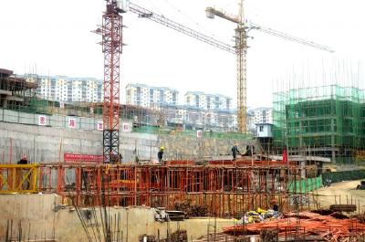 巴东县官渡口镇冯家湾易迁安置点建设忙（图）
