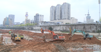 州城清江带状公园建设情况如何？记者带您瞧一瞧