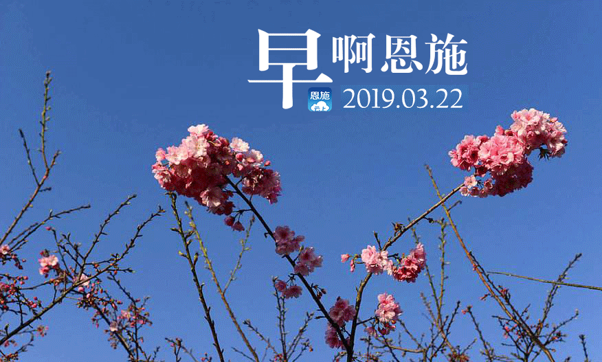 早啊！恩施（2019.03.22）