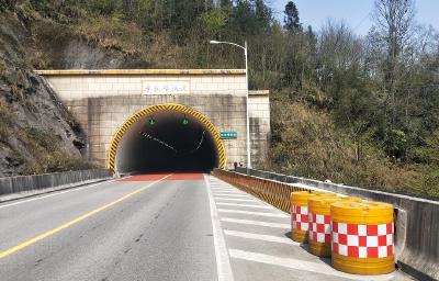 宣黔高速隧道入口设施改造工程将在本月底完工