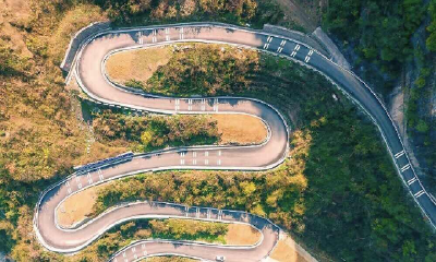 航拍大片来了：美哉！塘野公路