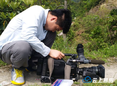 央视《每日农经》栏目组走进咸丰 采访茶叶生产情况