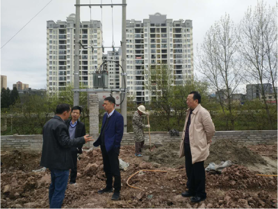 州发改委对利川市亚行项目实施进展情况进行实地督办