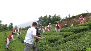 央视《中国向贫困宣战》纪录片制作组到鹤峰取景拍摄