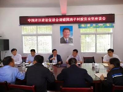 中国老促会调研园淌子村、凉水井村精准扶贫工作