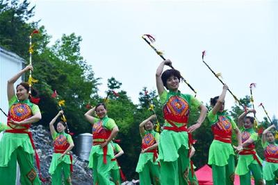 插秧、贡米宴、抓鸭子……宣恩“贡米之乡”游客雨中玩嗨了